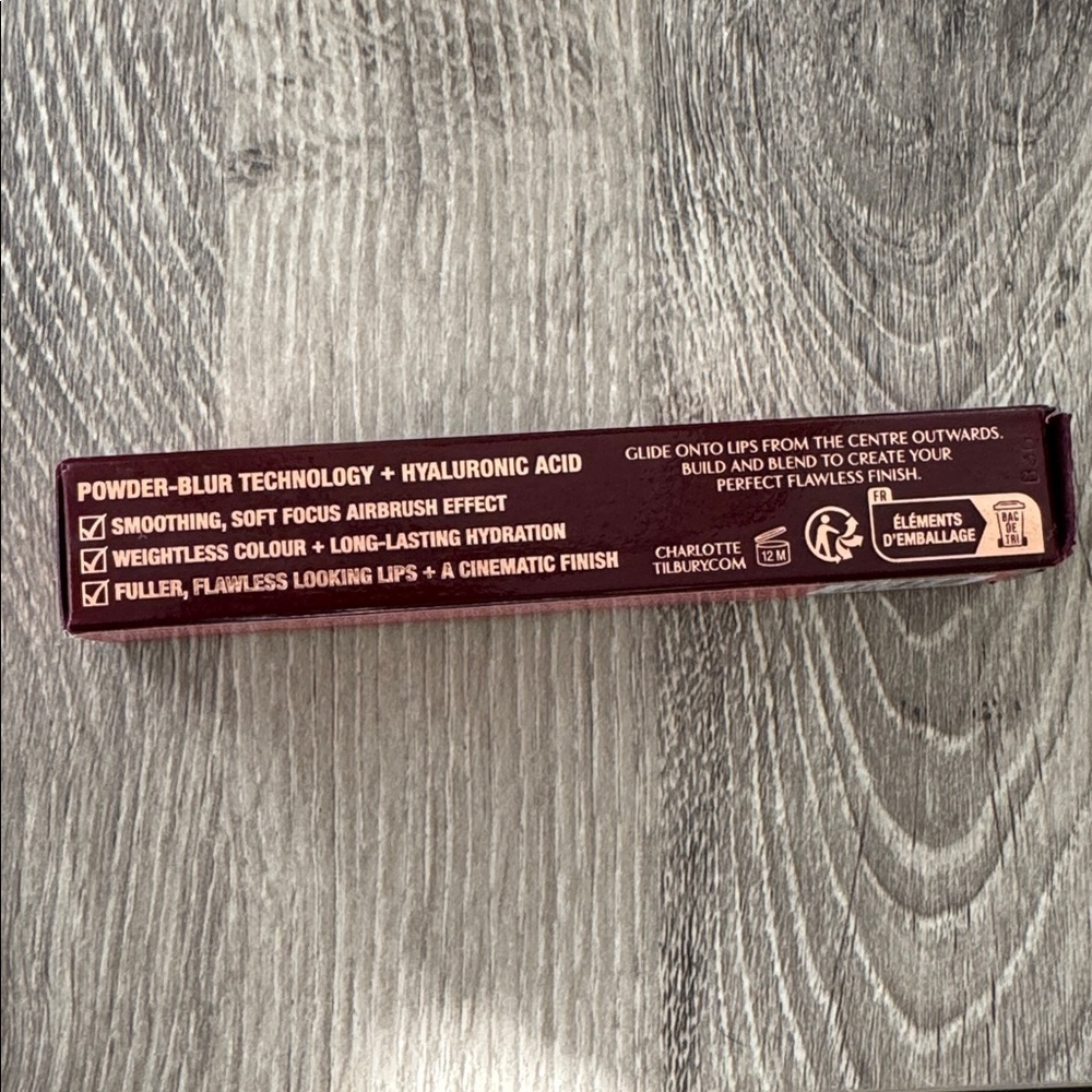 Charlotte Tilbury Airbrush Flawless Lip Blur Lipstick - Ruby Blur - Picture 5 of 7
